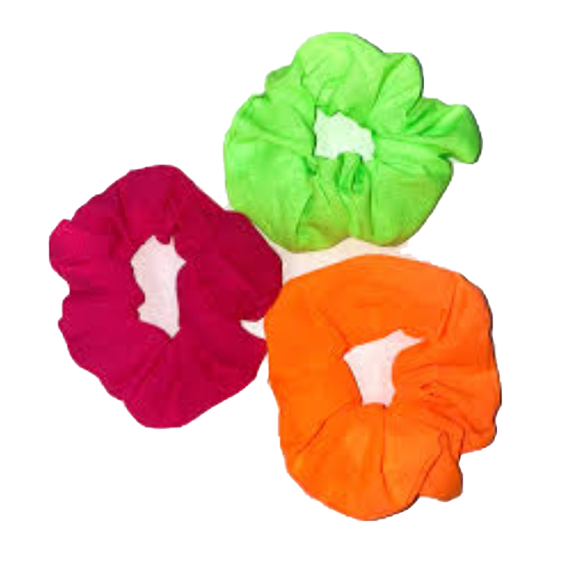 Fabric Glitter Hair Scrunchies 2pack